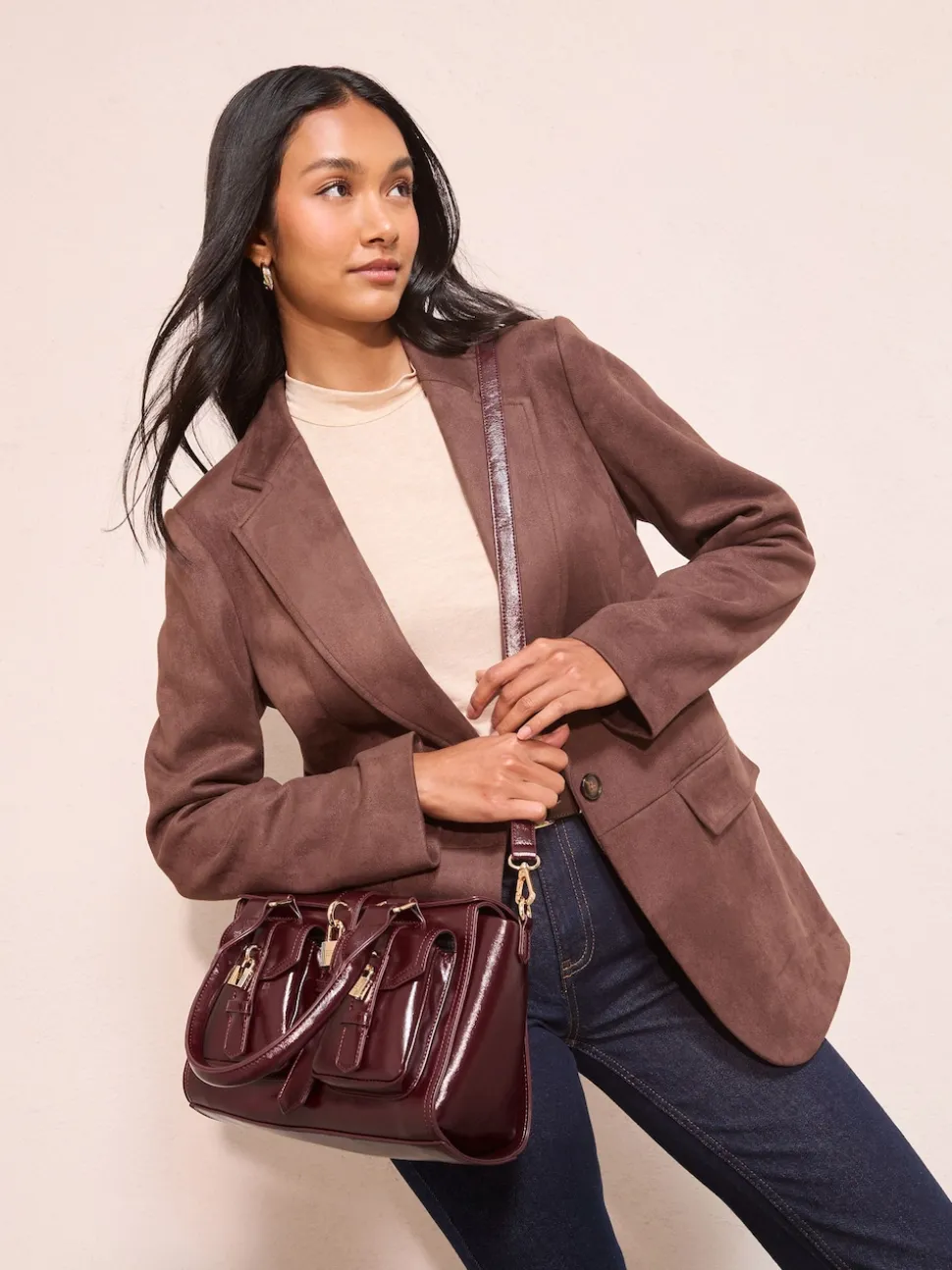 Rouge bordeaux - Friends Like These Sac à poche cadenas