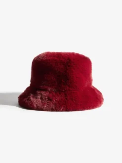 Rouge bordeaux - Friends Like These Chapeau en fausse fourrure