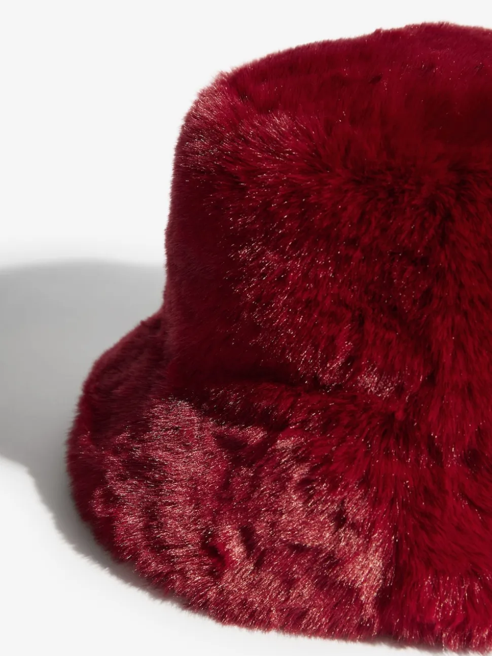 Rouge bordeaux - Friends Like These Chapeau en fausse fourrure
