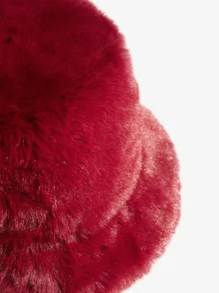 Rouge bordeaux - Friends Like These Chapeau en fausse fourrure