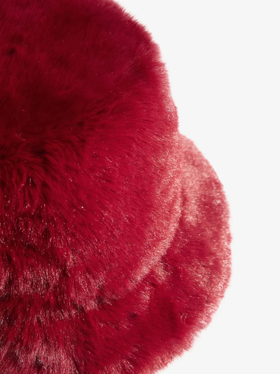 Rouge bordeaux - Friends Like These Chapeau en fausse fourrure