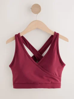 Rouge bordeaux - Soutien-gorge de sport d’allaitement de grossesse