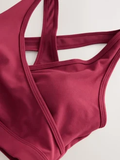 Rouge bordeaux - Soutien-gorge de sport d’allaitement de grossesse