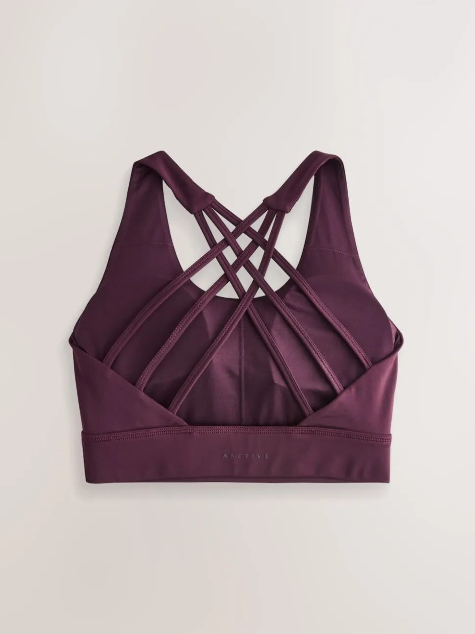 Rouge bordeaux - Soutien-gorge de sport Active Cross Back