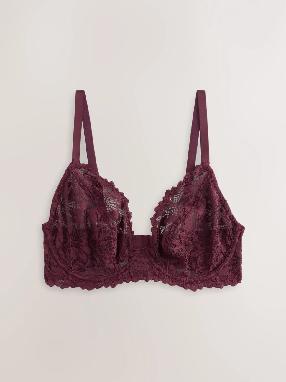 Rouge bordeaux - Soutien-gorge Dentelle Ultimate Comfort