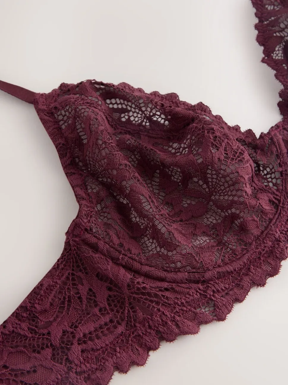 Rouge bordeaux - Soutien-gorge Dentelle Ultimate Comfort