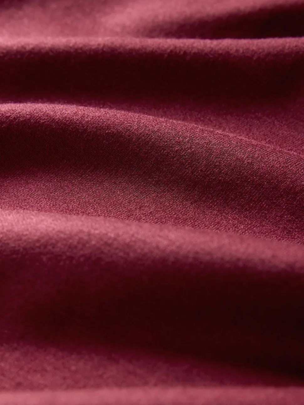 Rouge bordeaux - The Set Ensemble Oversized Modal Zip Through Sweat-shirt & Joggers