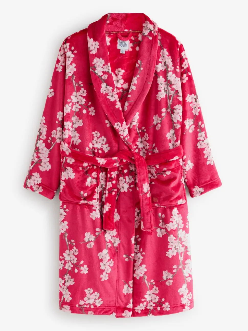 Rouge cerise - Peignoir confortable Bath & Body Works Blossom