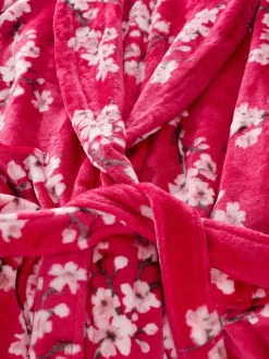 Rouge cerise - Peignoir confortable Bath & Body Works Blossom