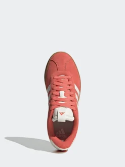 Rouge foncé - Adidas VL Court 3.0 Formateurs
