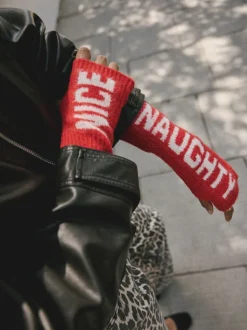 Rouge Naughty & Nice - Chaussons Rockett St George
