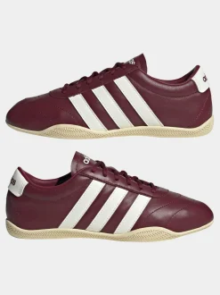 Rouge/Blanc - Baskets adidas Grand Court Lo