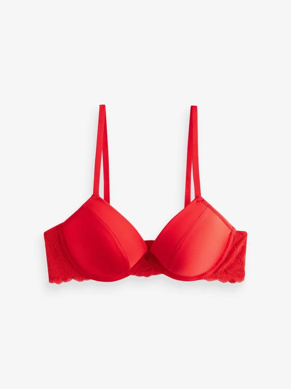 Rouge/Noir - Lot de 2 soutiens-gorge T-shirt lissants A-E
