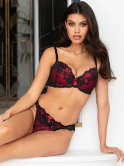 Rouge/Noir - Pour Moi Amour Knickers