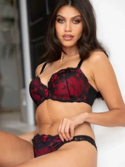 Rouge/Noir - Pour Moi Amour Knickers