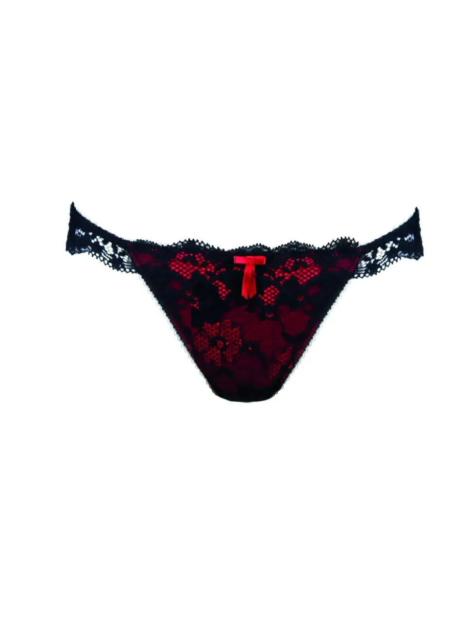 Rouge/Noir - Pour Moi Amour Knickers
