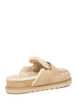 sable - Dune London Mocassins dos nu doublés Goldy