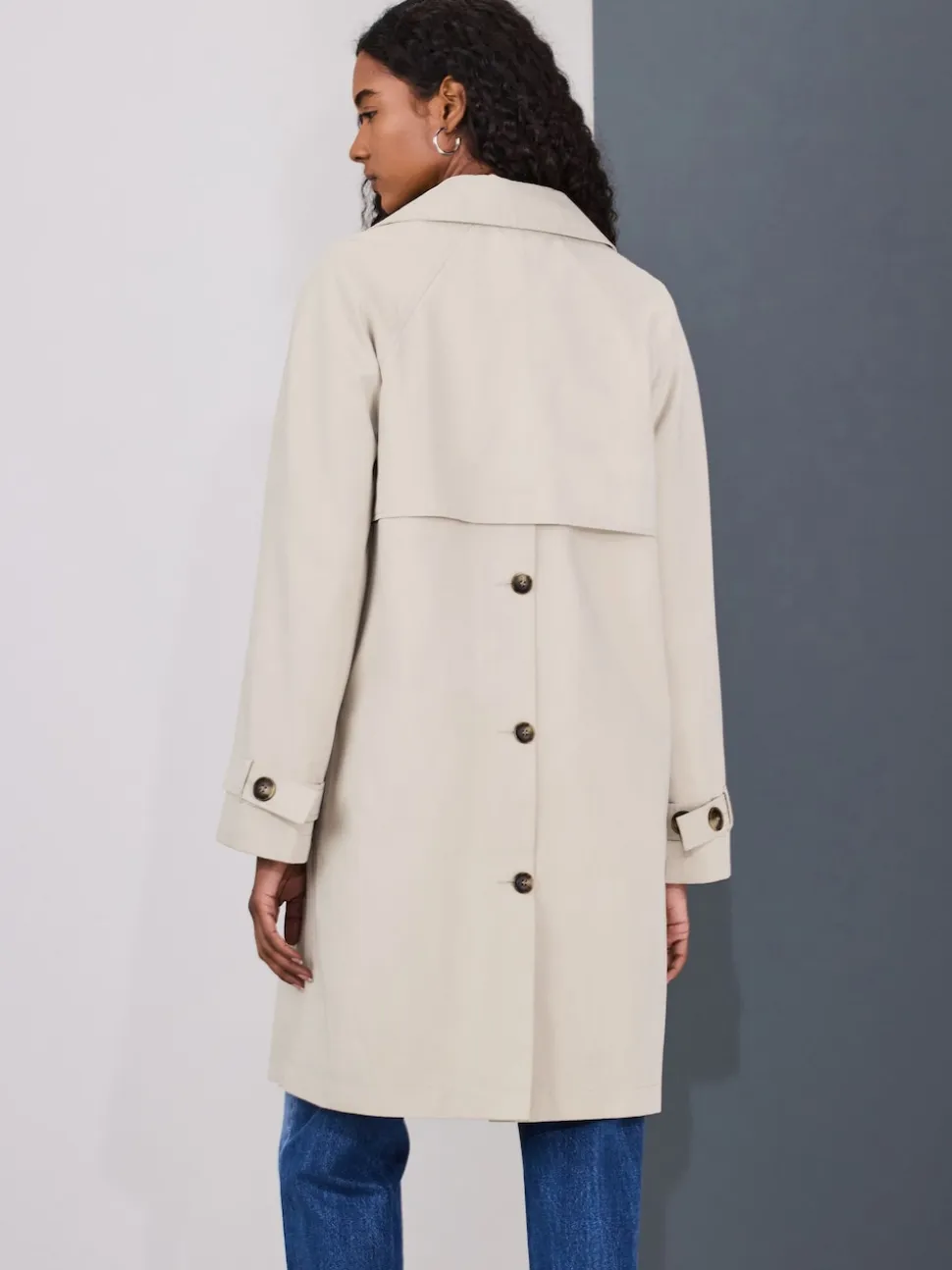 sable - Manteau Trench Dolly