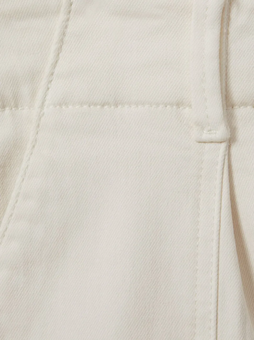 sable - Shorts taille haute Paige avec ourlets retroussés