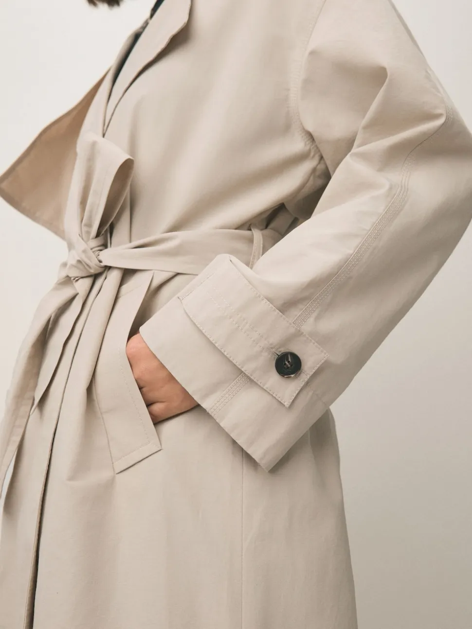 sable - Trench imperméable