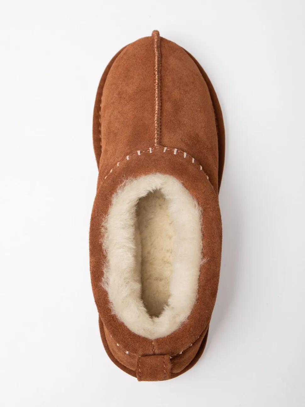Sabots Chaussons brodés en peau de mouton Lakeland Leather