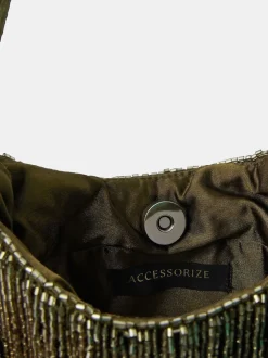 Sac à main Accessorize à franges avec perles