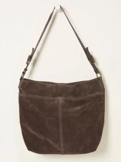Sac bandoulière FatFace en Daim