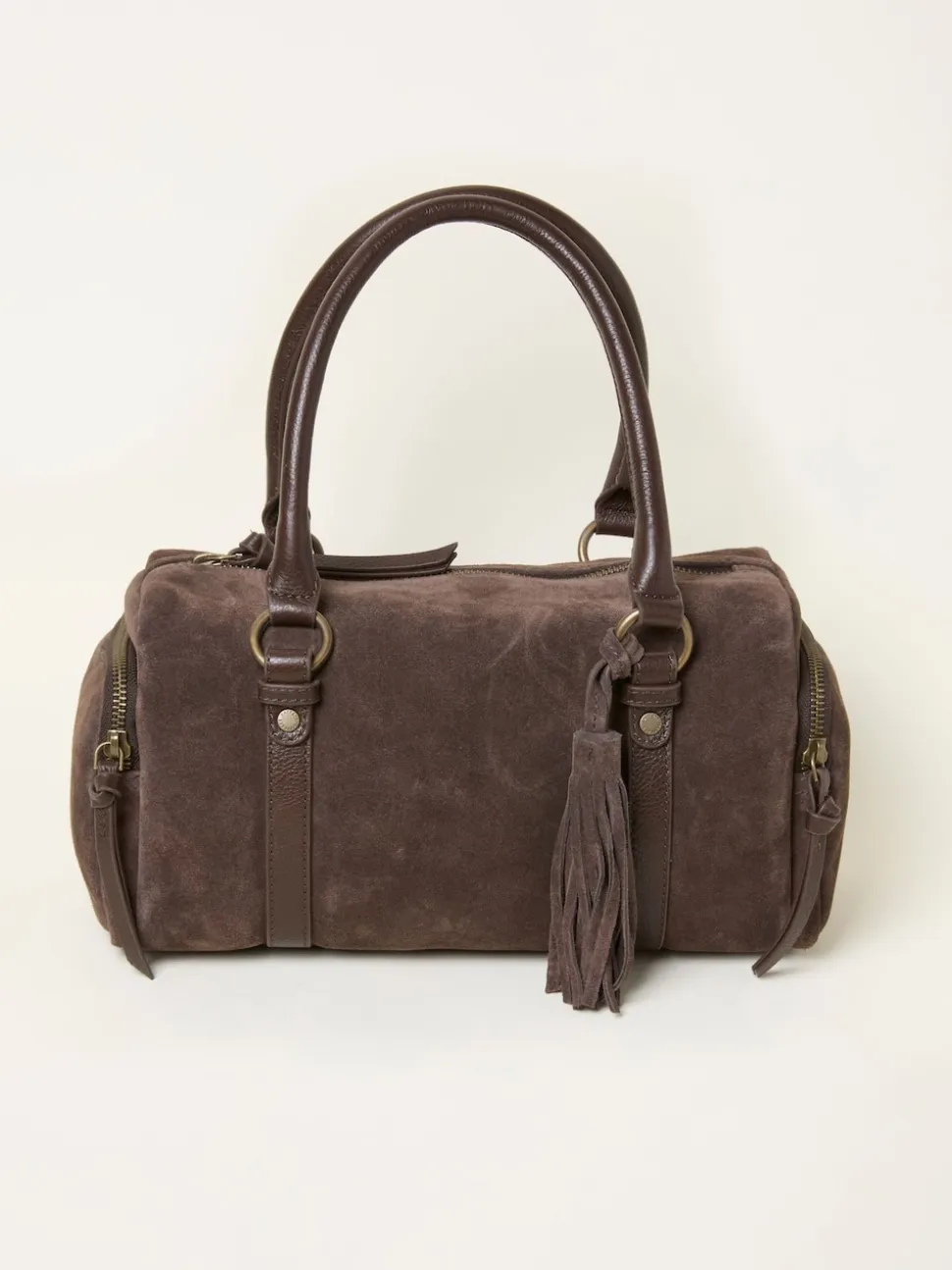 Sac de bowling FatFace en daim
