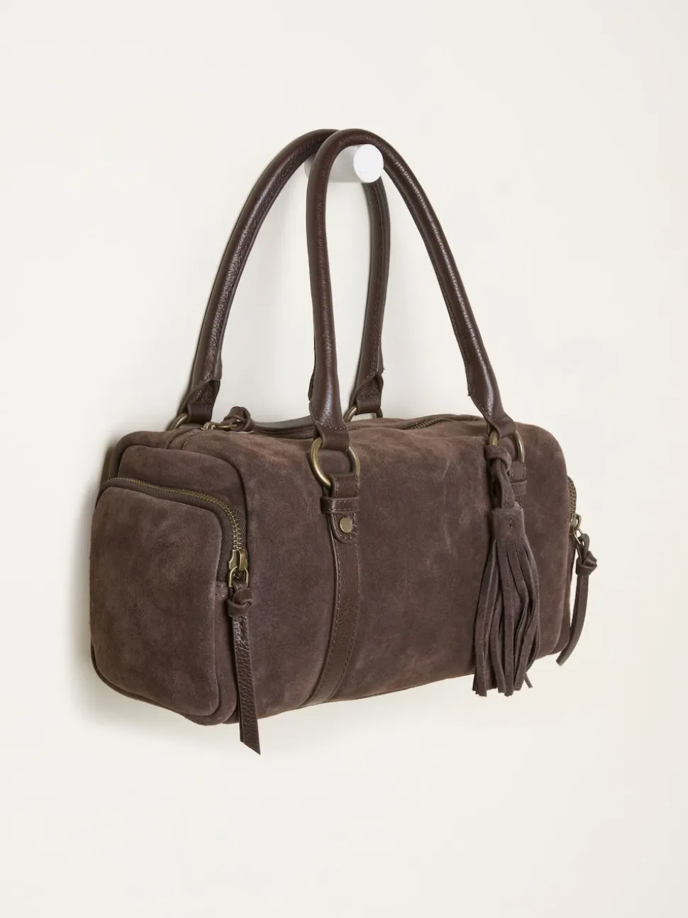 Sac de bowling FatFace en daim