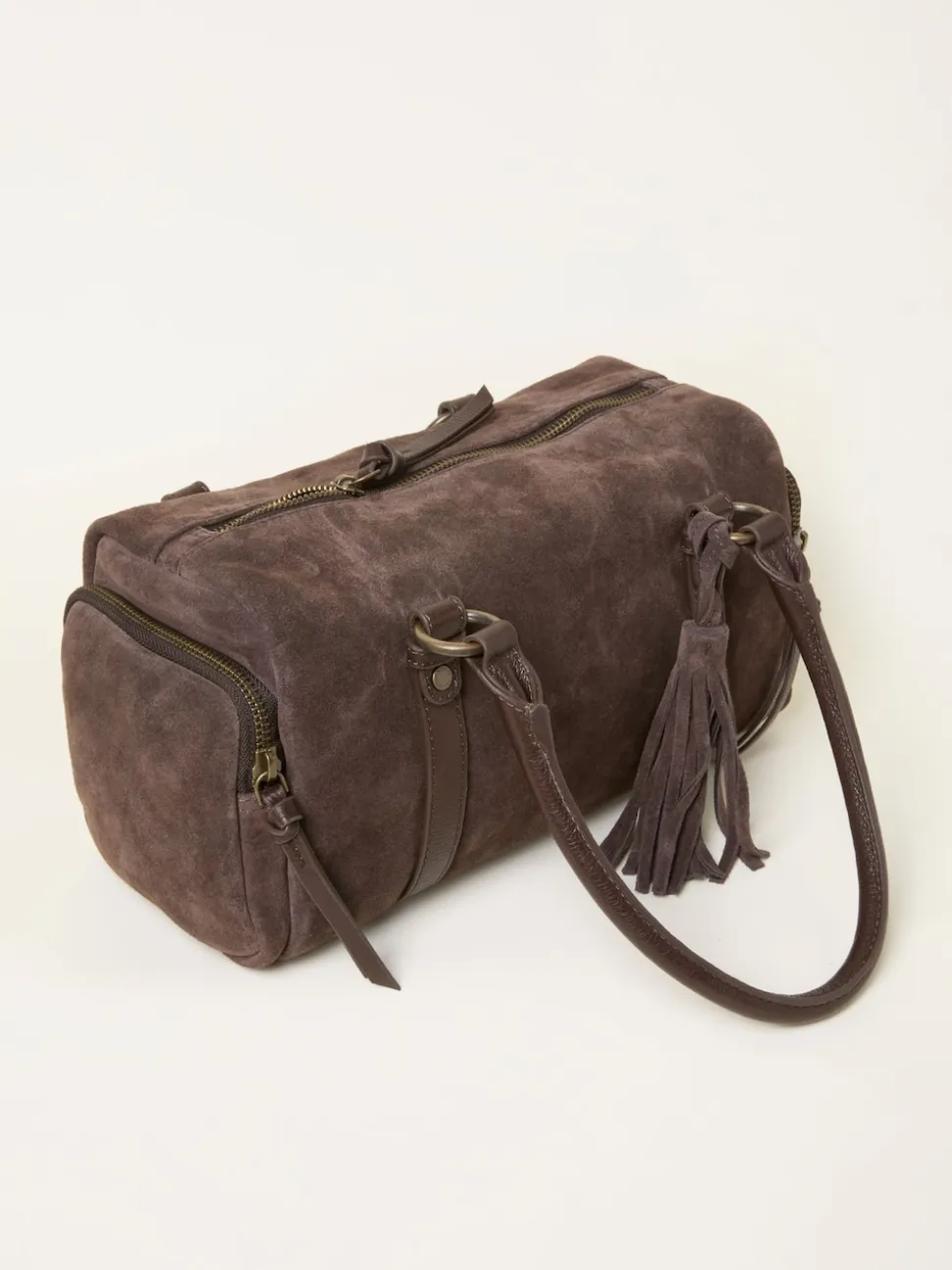 Sac de bowling FatFace en daim