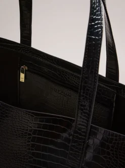 Sac Ted Baker Seacon à petit emblème et motif hachuré