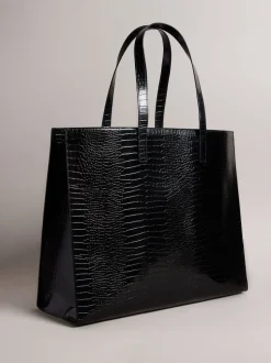Sac Ted Baker Seacon à petit emblème et motif hachuré