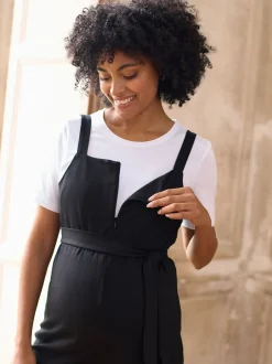 Salopettes de Grossesse et Allaitement Seraphine en jersey