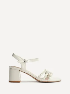 Sandales à talons Linzi Perla avec lanières de perles