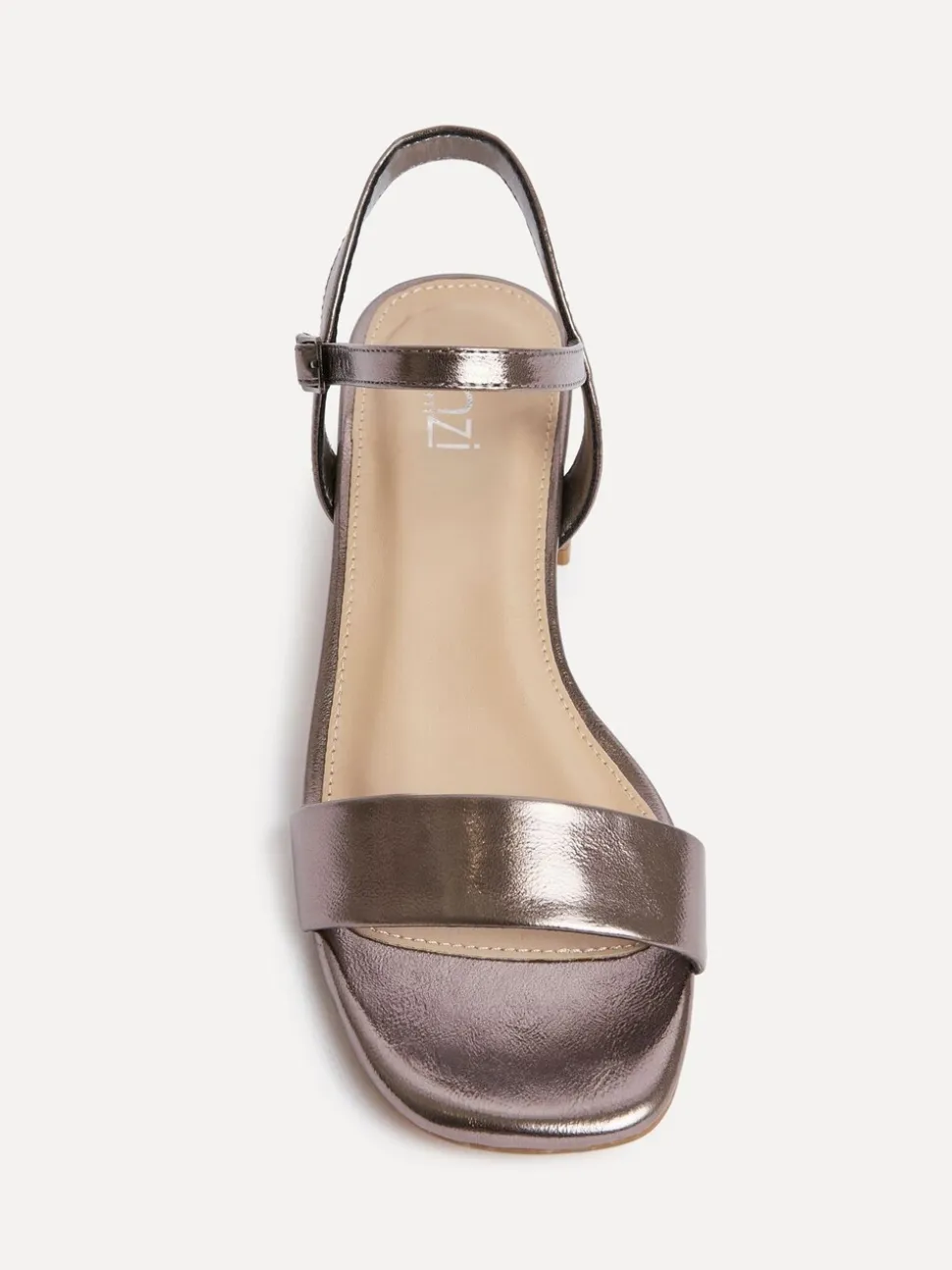 Sandales Linzi Carlie Coupe large à talons bas et épais