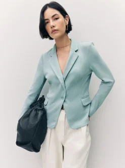 Sarcelle légère - Blazer ajusté Vero Moda