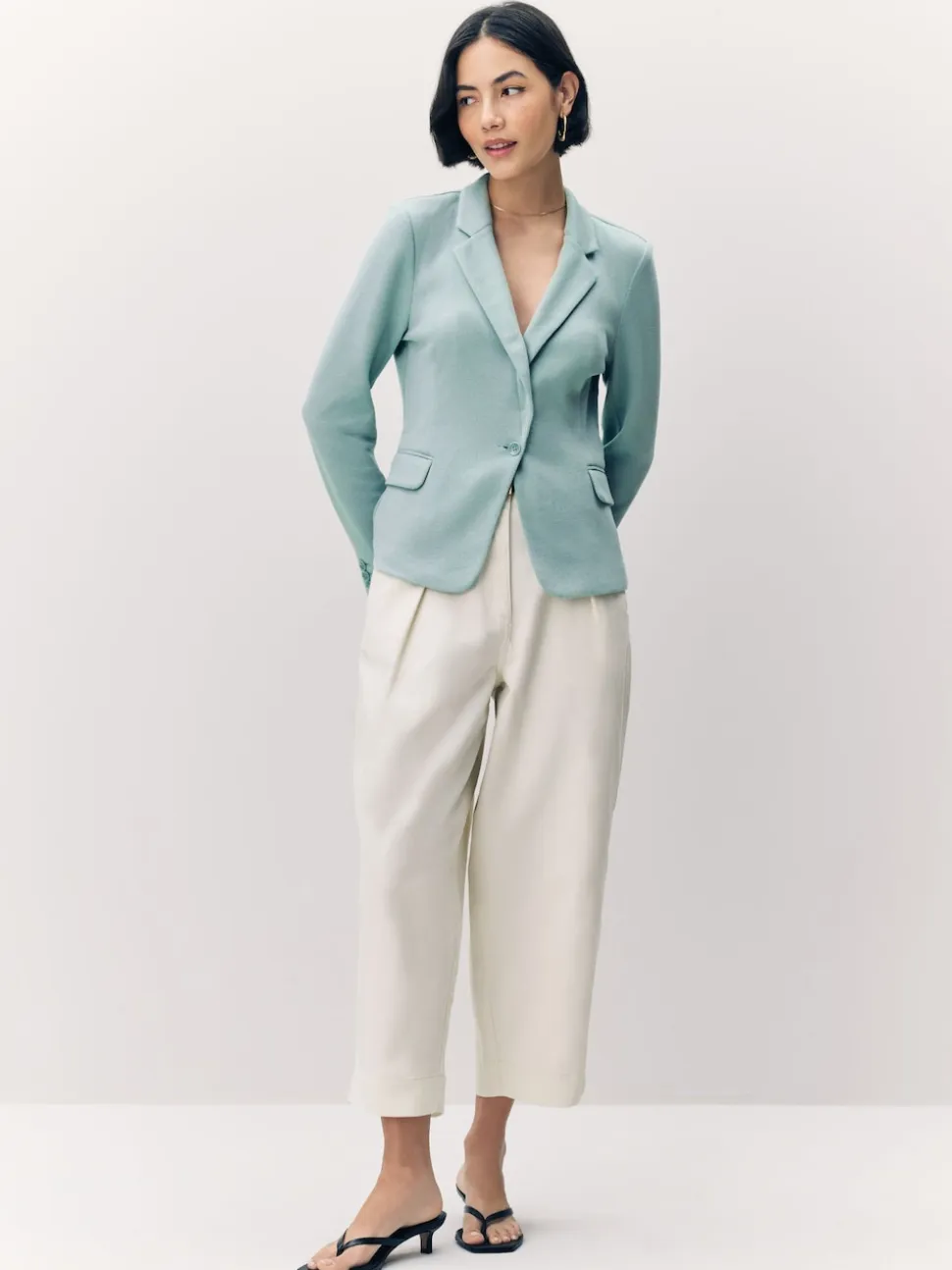 Sarcelle légère - Blazer ajusté Vero Moda