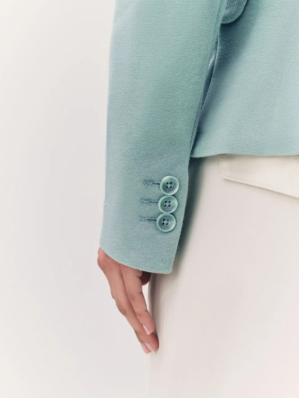 Sarcelle légère - Blazer ajusté Vero Moda