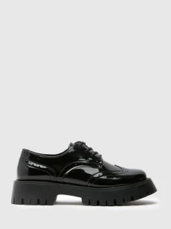 Schuh Brogues vernies épaisses Laina