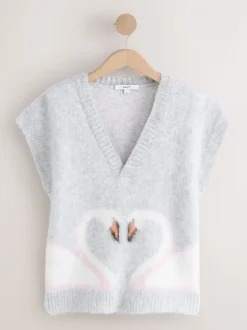 Scène du Swan gris - Débardeur en maille