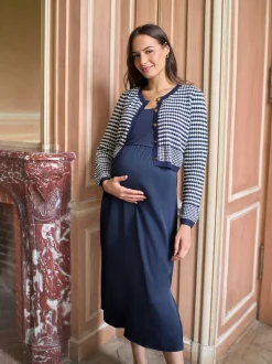 Seraphine Robe haut en maille Grossesse et Allaitement