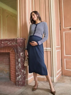 Seraphine Robe haut en maille Grossesse et Allaitement
