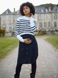 Seraphine Robe haut en maille Grossesse et Allaitement