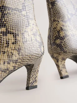 serpent - Bottines à talons Forever Comfort® avec bout ciselé
