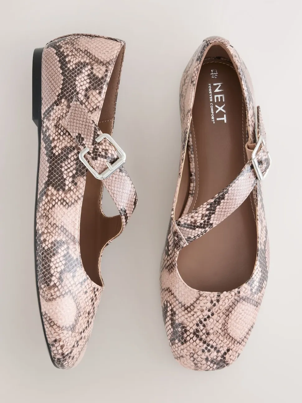 serpent - Chaussures Forever Comfort® Asymmetric Mary Jane