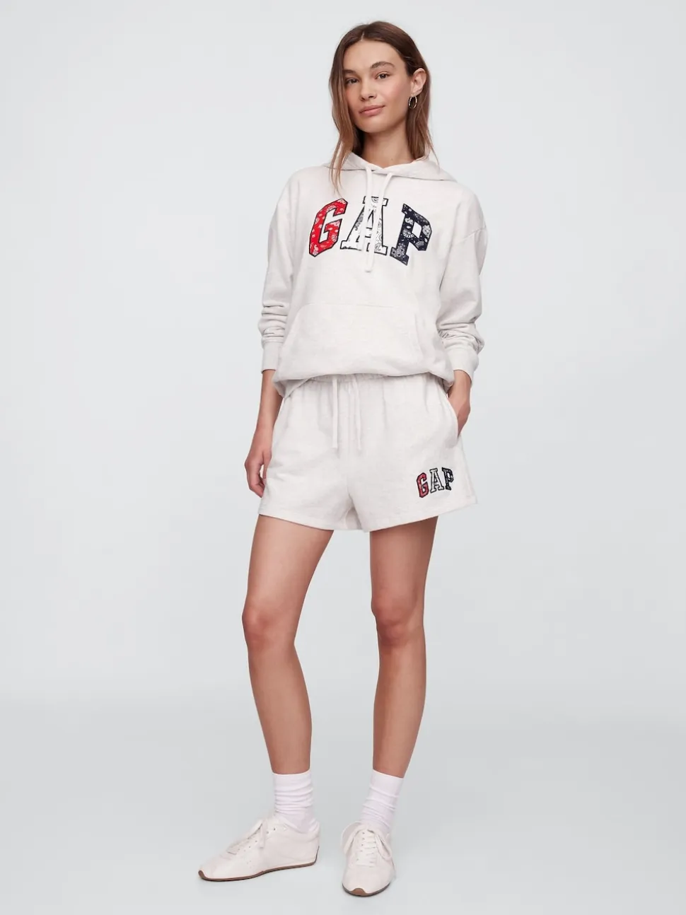 Short à enfiler avec logo Gap