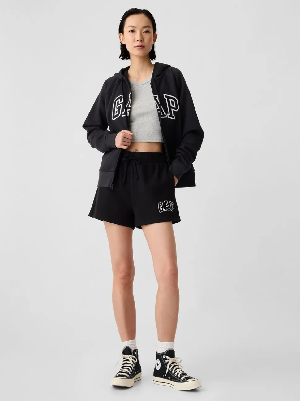 Short à enfiler avec logo Gap