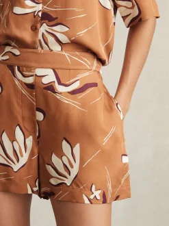 Short Reiss Sammie en sergé imprimé