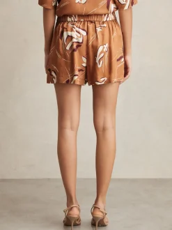 Short Reiss Sammie en sergé imprimé
