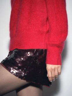 Short Reiss Spence à sequins